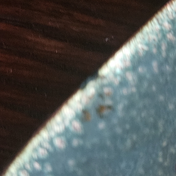 Set of 3 small mid century modern enameled studio art trinket dishes. - Picture 8 of 12